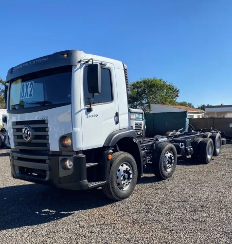 Volkswagen 24.330 ano 2021, 8x2, Bitruck, no chassi, em SP