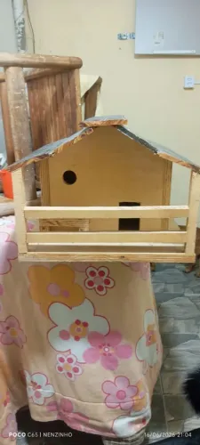 Vendo casa de calopsita e periquito