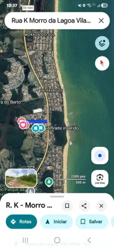 Black lado oposto para o mar, Interlagos 2, ponta da fruta, vila velha praia