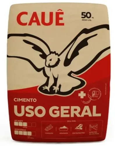 7 Sacas de Cimento Cauê 50kg (Sobra de Obra) - R$ 23 Cada (Tudo por R$ 161)