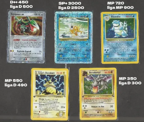 Pokémon TCG - Cartas Vintage
