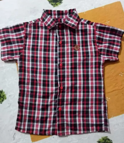 Camisa 6 anos xadrez