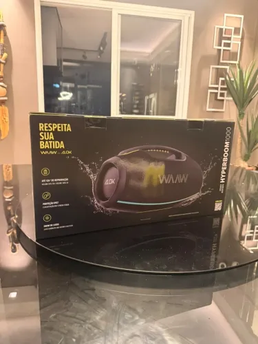 (Novo) Caixa de som Boombox WAAW Hyperboom 1000
