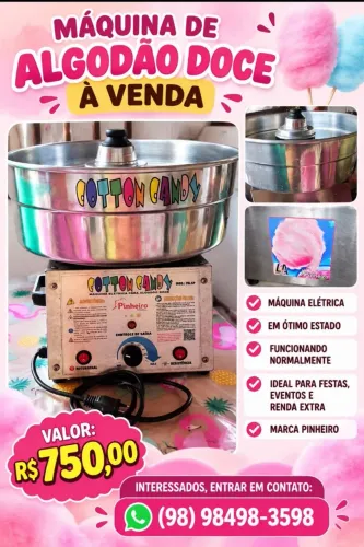 Máquina de algodão doce