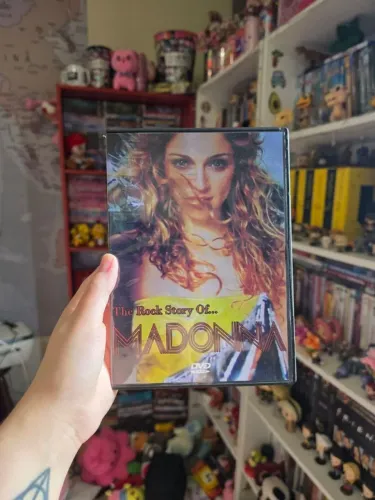 Dvd The Rock Story Of Madonna - Raro
