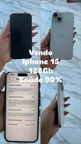 iPhone 15 azul 128gb