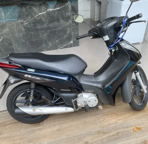 Honda Biz EX Flex Azul Metálico