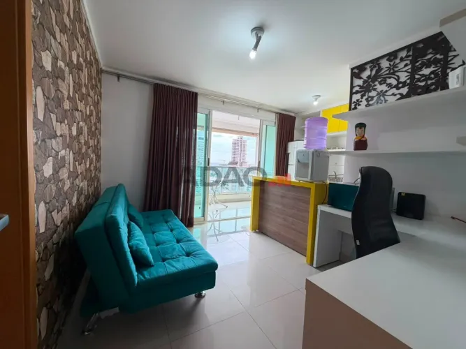 Studio Mobiliado à Venda no Setor Bueno | 44m² | Parque Vaca Brava | 1 Vaga
