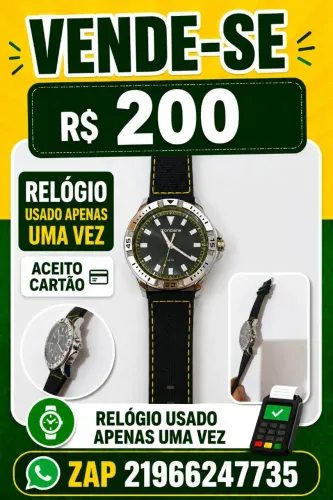 Relógio Mondaine masculino