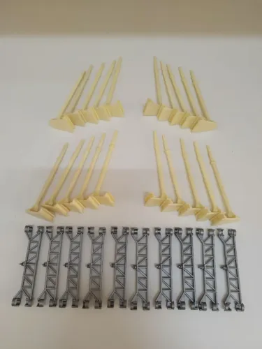 Ferrorama Estrela conjunto de postes 