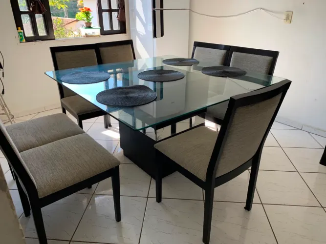 Mesa de jantar 8 lugares