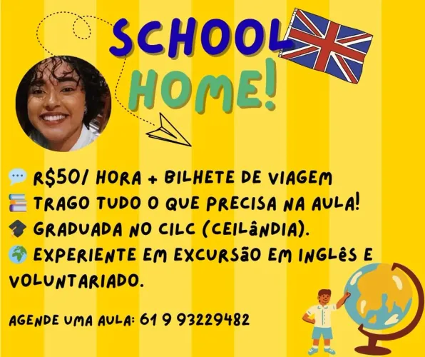 Aulas particulares de inglês presencial 