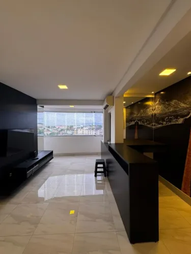 apartamento semi mobiliado para locação 