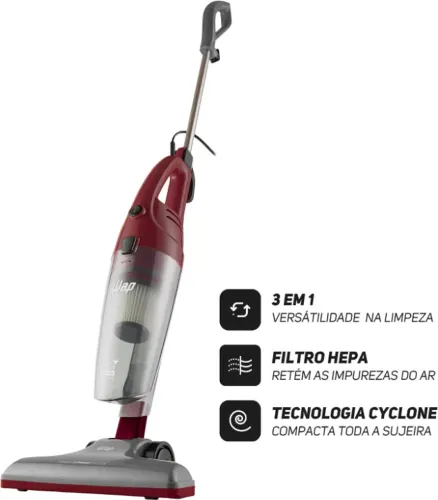 Aspirador WAP High Speed Plus 3 em 1 1350W 220V NOVO LACRADO NA CAIXA