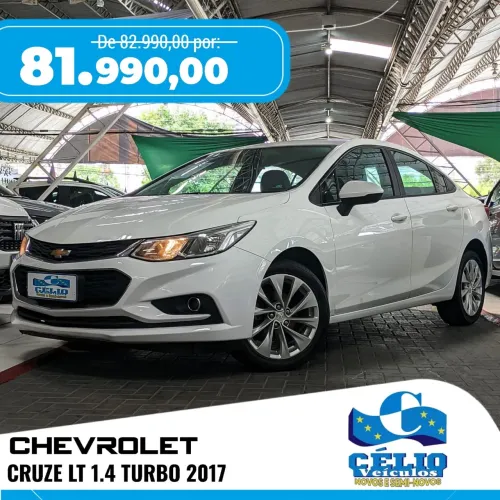 Chevrolet Cruze LT 1.4 16V Turbo Flex 4P Aut. 2017