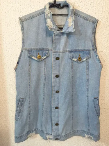Colete jeans M/G