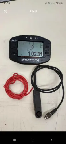 Mychron 4 + sensor magnético de volta + cabo RPM
