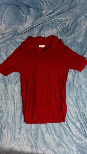 Polo Tricô Texturizada 