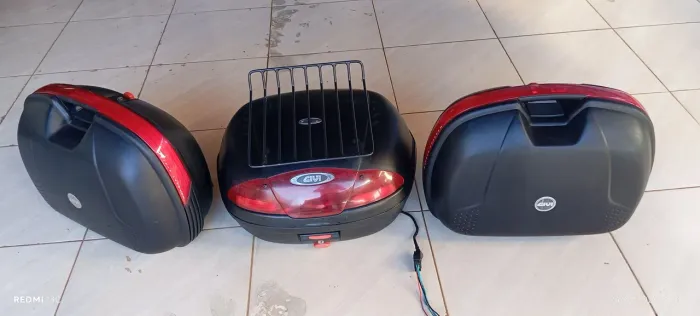 Baú para moto