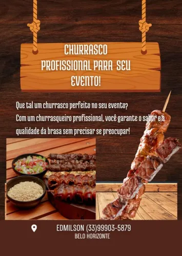 Churrasqueiro Profissional em BH