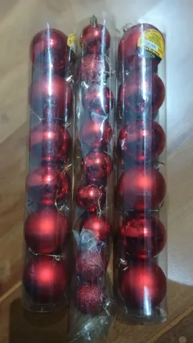 Bolas de árvore de natal
