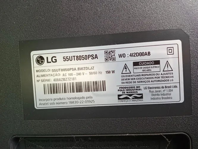VENDO TV LG 55? (TELA QUEBRADA)