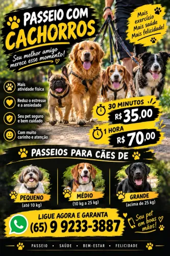 Passeio com seu pet