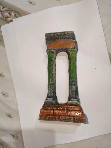Ruína Grega Decorativa para Aquário - Grande - Leia a Descrição