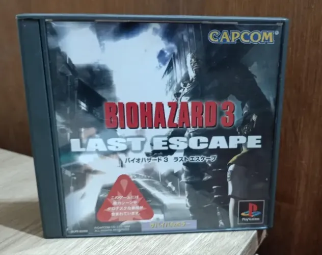 Resident Evil 3 Japonês Biohazard 3 PS1
