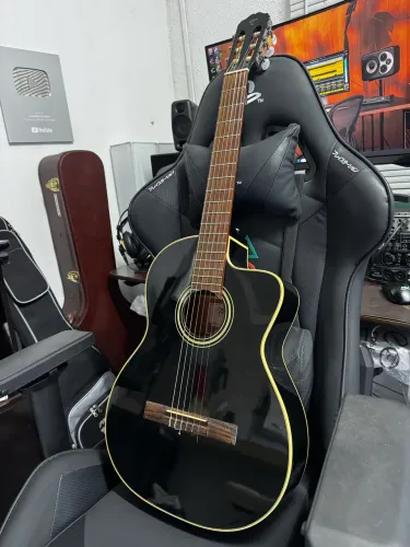Violão Takamine GC1-CE BLK Eletroacústico Nylon