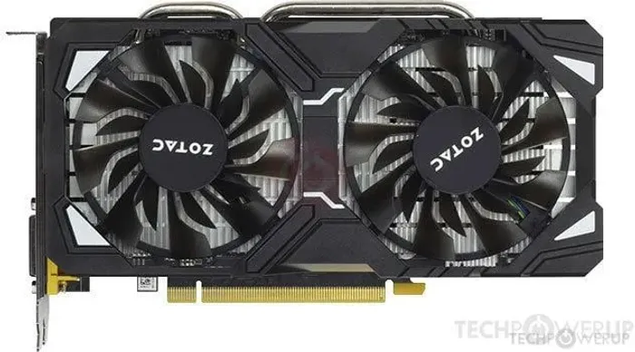 Placa de video zotac Gtx 1060 5gb funcionando