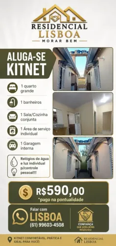 Aluga kitnet 