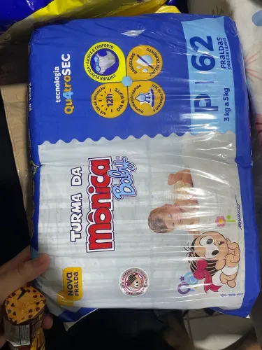 Fralda turma da Mônica - Quatrosec