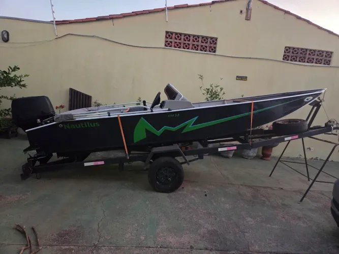 Lancha barco aluminio 