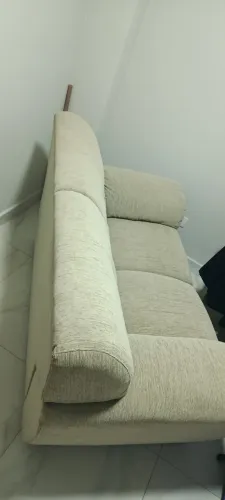 Sofá de 2 lugares : 90 cm de altura X 1,45 x 85 cm largura comprimento 