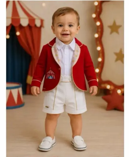 Roupa de 1 ano do circo