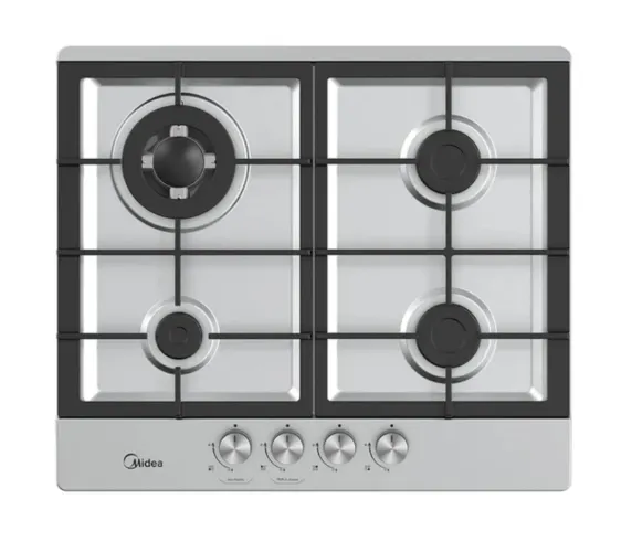 VENDO COOKTOP 4 BOCAS EM INOX MIDEA