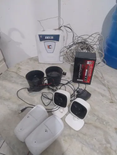 Câmera sensor e Alarme