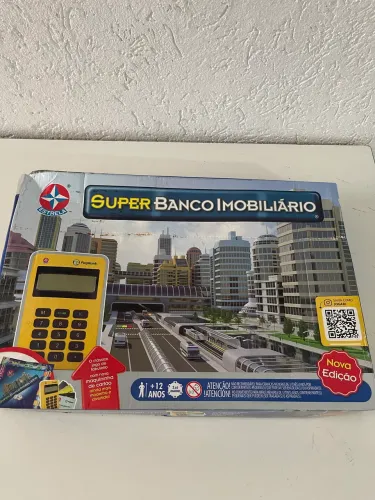 Jogo Super Banco Imobiliário com Máquininha Amarela
