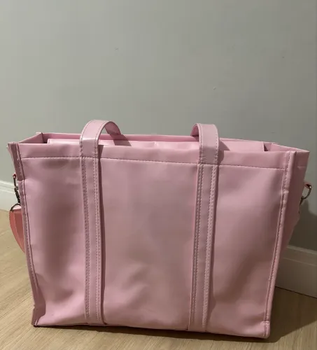 Bolsa Tote Pro Mimeria Rosa Yogurte