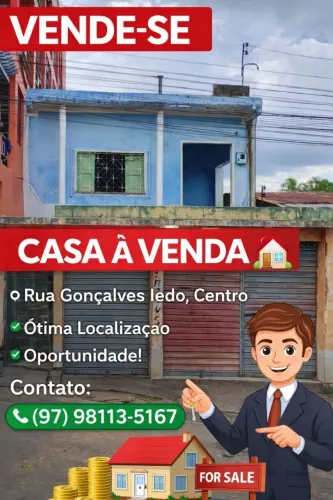 Casa no centro principal