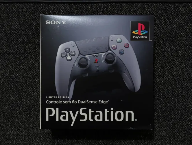 Controle PlaysTation DualSense Edge Edição Limitada Aniversário de 30 Anos