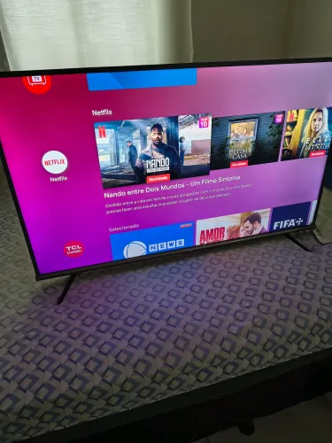 Tv smart 50 TCL Android Google top oportunidade hj