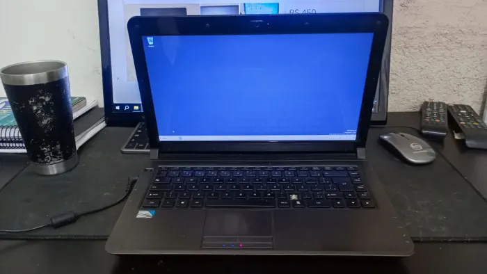 Notebook Funcionando