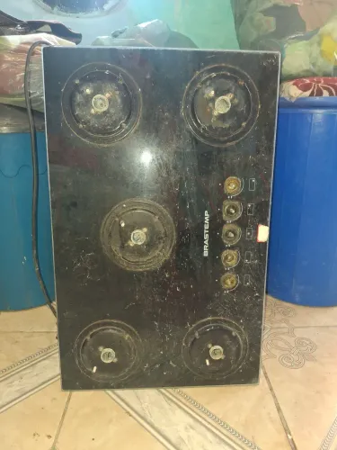  fogões cooktop de 5 bocas