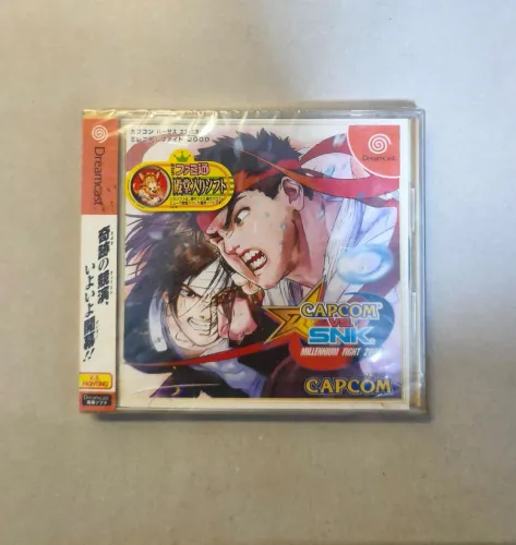 Capcom VS SNK Millennium Fight 2000 Dreamcast Novo Lacrado 