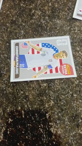 Figurinha extra PULISIC PRATA