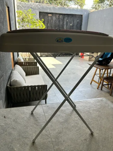 Suporte banheira com trocador