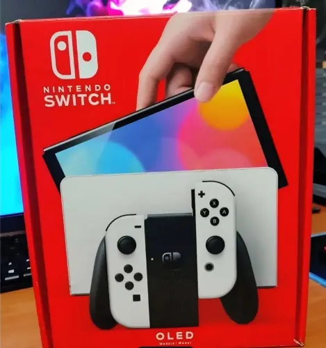 Troco nintendo oled 512gb desbloqueado 