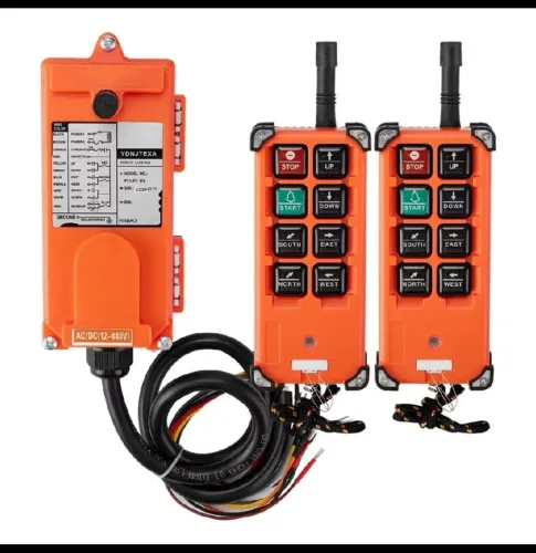 Controle remoto industrial sem fio para ponte rolante e talha